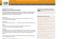 Desktop Screenshot of dir-info.de
